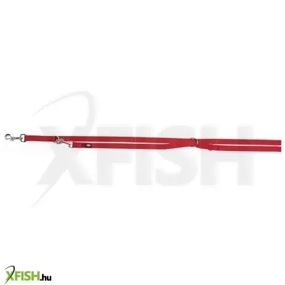 Trixie póráz új prémium hosszabbítható M-L 2,00m/20mm piros