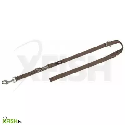 Trixie póráz prémium hosszabbítható M-L 2m/20mm mogyoró