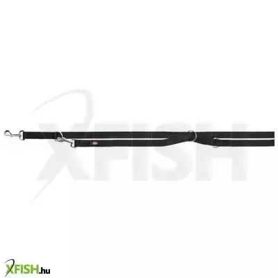 Trixie póráz új prémium hosszabbítható L-XL 2,00m/25mm fekete