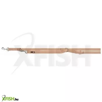 Trixie póráz új prémium hosszabbítható L-XL 2,00m/25mm karamell