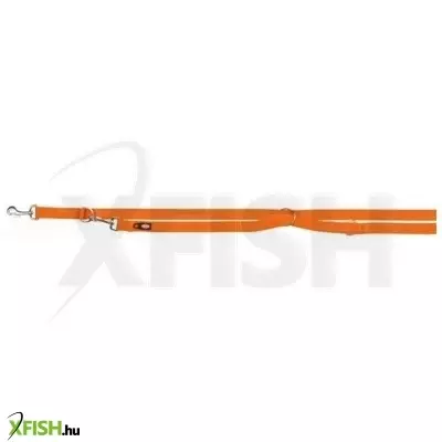 Trixie póráz új prémium hosszabbítható L-XL 2,00m/25 mm, papaya
