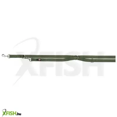 Trixie prémium hosszabbítható dupla póráz XS-S 2m/15mm forest
