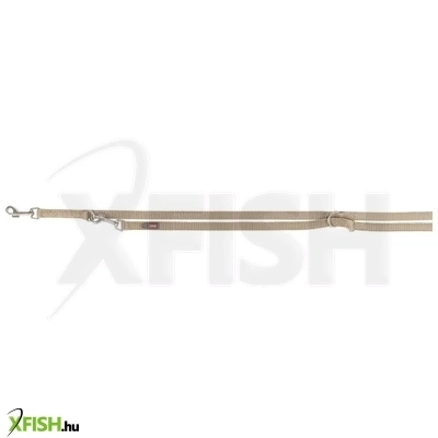 Trixie Póráz Prémium Hosszabbítható XS S 200x15mm Homok