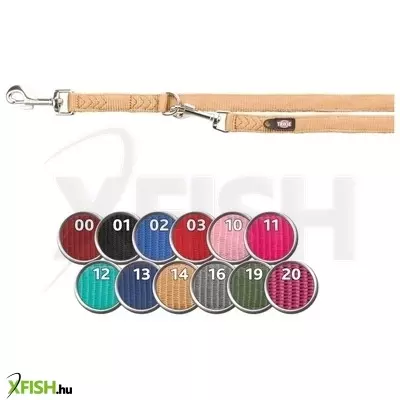 Trixie prémium hosszabbítható dupla póráz M-L 2m/20mm indigó