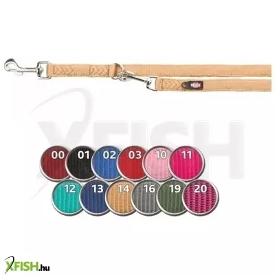 Trixie prémium hosszabbítható dupla póráz L-XL 2m/25mm grafit