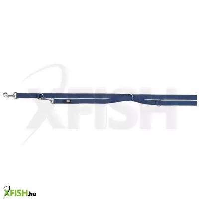 Trixie prémium hosszabbítható dupla póráz XS 2m/10mm indigó