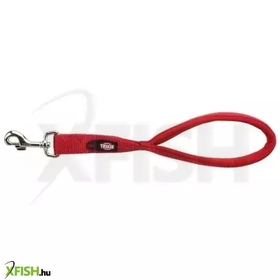 Trixie premium rövid póráz M-XL 37 cm/25 mm, piros