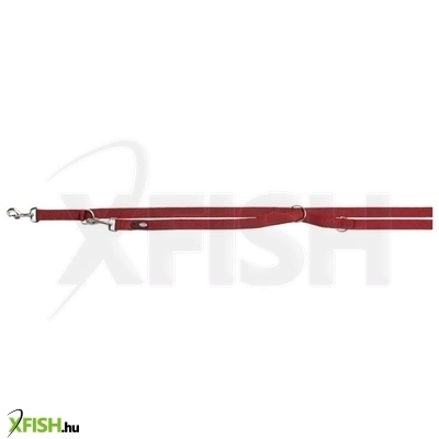 Trixie Prémium Hosszabítható Dupla Póráz Kutyák Részére XS 200cmx10mm Vörös