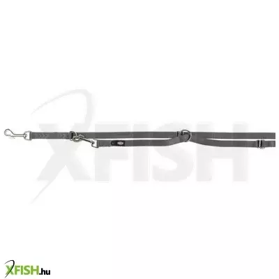 Trixie prémium hosszabbítható póráz XS 2m/10mm grafit