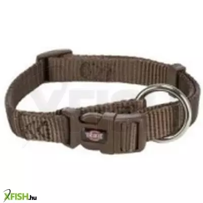 Trixie nyakörv új prémium XS-S 22-35 cm/10 mm, mogyoró