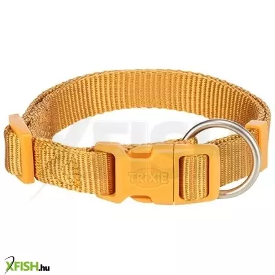 Trixie nyakörv premium XS-S 22-35 cm/10 mm, sárga