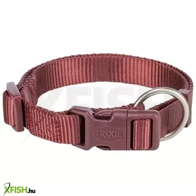 Trixie nyakörv premium XS-S 22-35 cm/10 mm, bordó