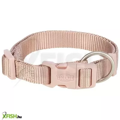 Trixie nyakörv premium XS-S 22-35 cm/10 mm, világos rózsaszín