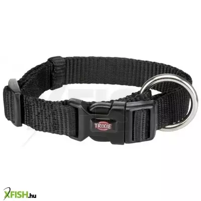 Trixie nyakörv új prémium M-L 35-55 cm/20mm fekete