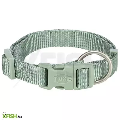 Trixie nyakörv premium M-L 35-55 cm/20 mm, zsálya zöld