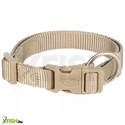 Trixie nyakörv premium M-L 35-55 cm/20 mm, homok