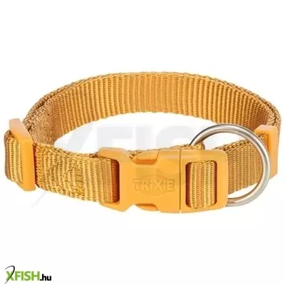 Trixie nyakörv premium L-XL 40-65 cm/25 mm, sárga