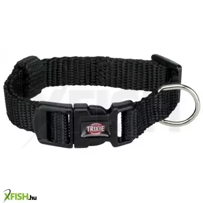 Trixie nyakörv új prémium XXS-XS 15-25 cm/10mm fekete