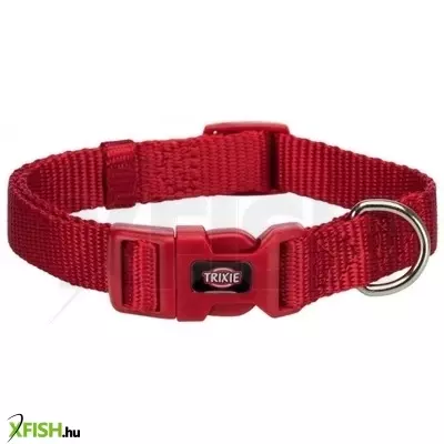 Trixie nyakörv új prémium XXS-XS 15-25 cm/10mm piros