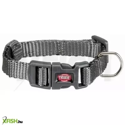 Trixie nyakörv új prémium XXS-XS 15-25 cm/10 mm, grafit
