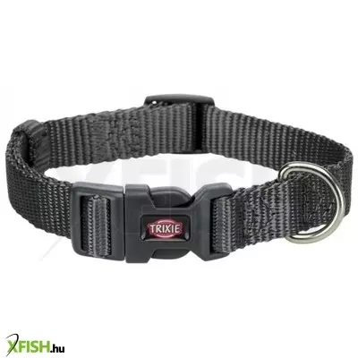 Trixie nyakörv új prémium S 25-40 cm/15 mm, grafit