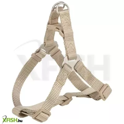 Trixie hám premium one touch M 50-65 cm/20 mm, homok