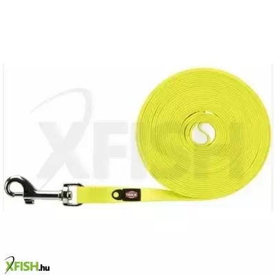 Trixie easy life nyomkövető póráz 5m/13mm neon sárga