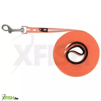 Trixie póráz easy life nyomkóvető, M-XL 10 m/17 mm, narancs