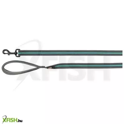 Trixie fusion extra hosszú póráz, S-L 1,80 m/17 mm, grafit/óceán