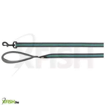 Trixie fusion extra hosszú póráz, L-XL 1,80 m/25 mm, grafit/óceán