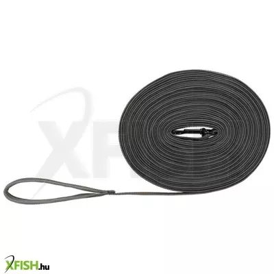 Trixie póráz fusion kiképző, gumis, M-XL 15 m/17 mm, grafit/papaya