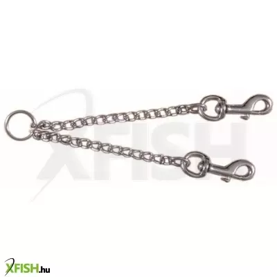 Trixie póráz láncos kettős vezetővel/4mm