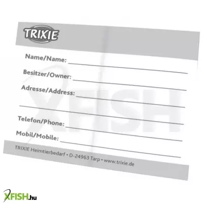 Trixie nyakörvre címtartó táska 6x4cm