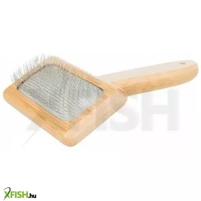 Trixie kefe puha, bambusz/fém, 9 × 15 cm