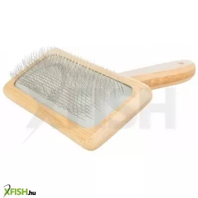 Trixie kefe puha, bambusz/fém, 12 × 15 cm