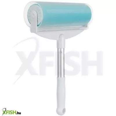 Trixie szösz leszedő henger XXL, szilikon, 20x30cm, fehér/türkíz
