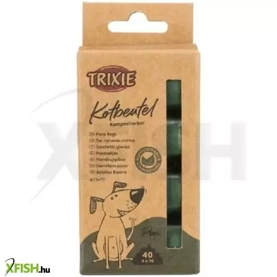 Trixie ürülékgyüjtő zacsi 4 tekercs/10db komposztálható