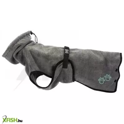 Trixie fürdőköpeny kutyának frottír XL 70cm szürke