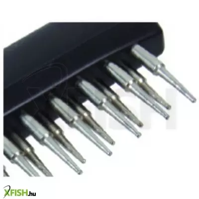 Trixie fésű fém gereblye dupla soros 10x15cm hosszú szőrre