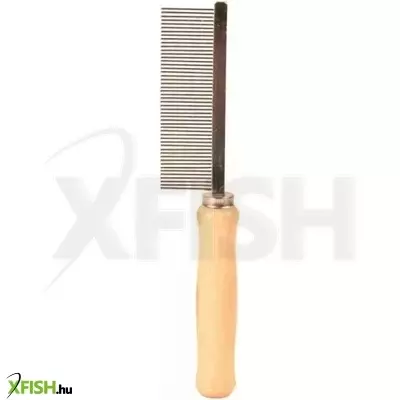 Trixie fésű fanyelű sűrű fogú