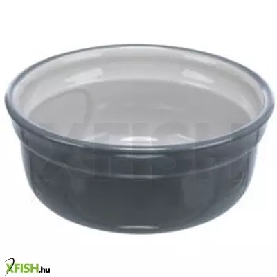 Trixie tál kerámia, 0,25 l/o 13 cm, szürke/világosszürke