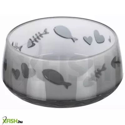 Trixie tál műanyag lovely cat 0,3l/12cm