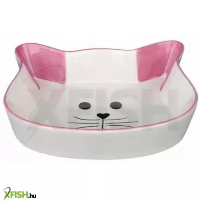 Trixie cicafej formájú kerámia tál 0,25l/12cm
