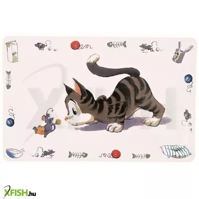 Trixie tál alátét comic cat 44×28cm