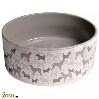 Trixie tál kerámia macskának 0,25l / 13cm szürke