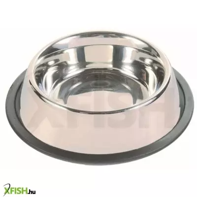 Trixie fém tál gumiperemmel 0,45l/19cm