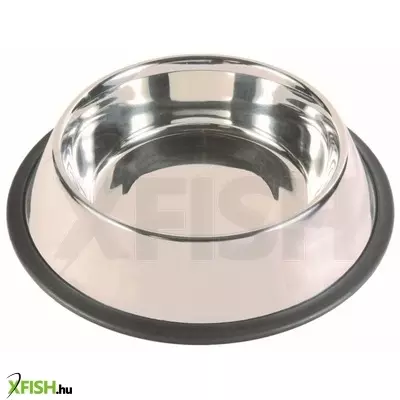 Trixie fém tál gumiperemmel 1,75l