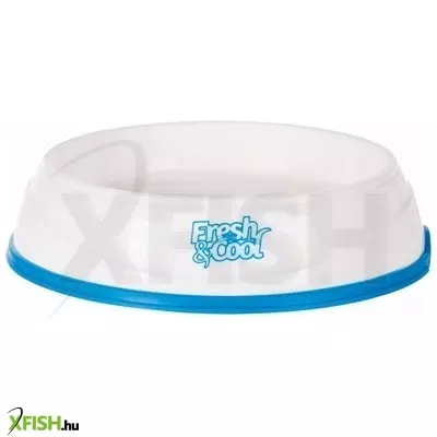 Trixie hidegen tartó műanyag tál 0,25l/17cm fehér/kék