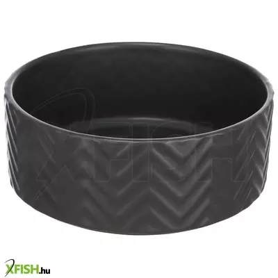 Trixie kerámia tál, 0,9 l/o 16 cm, fekete