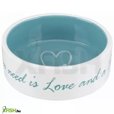 Trixie pets home kerámia tál 0,3l/12cm krém/világos kék